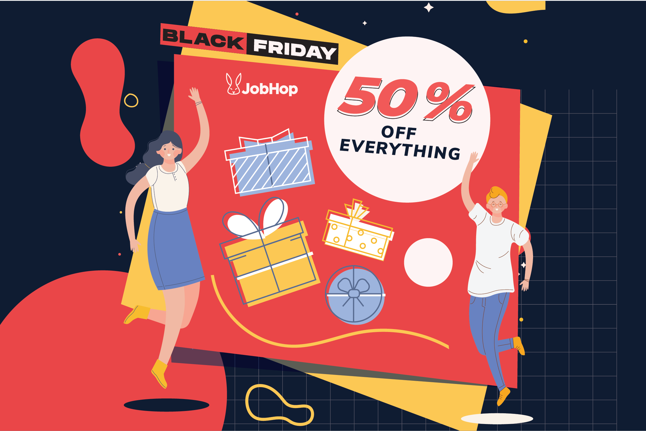 Black Friday, JobHop giảm 50% cho tất cả các gói tuyển dụng