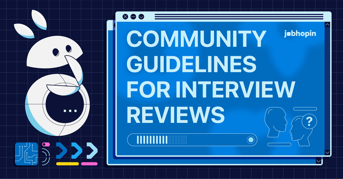 Community Guidelines for Interview Reviews