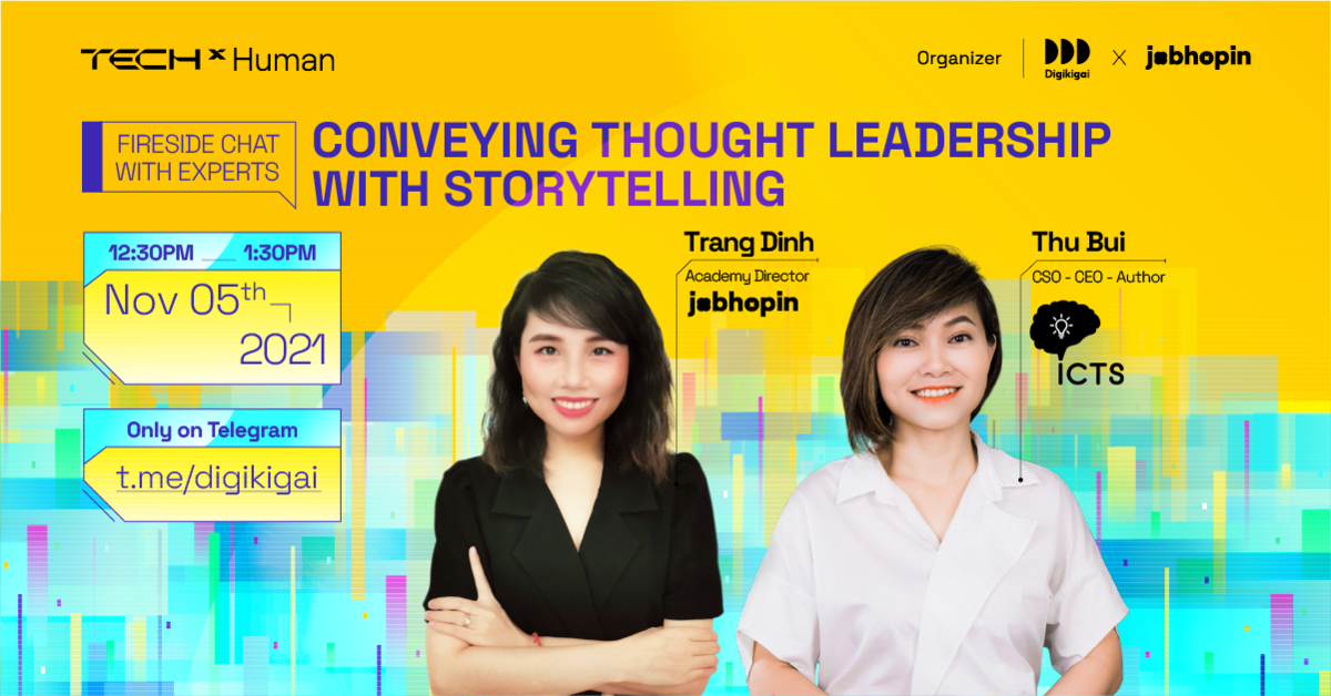 Fireside Chat #19 | Conveying Thought Leadership with Storytelling