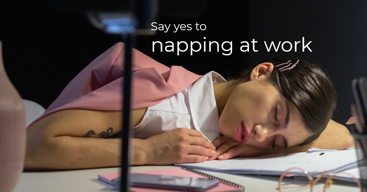 Is it OK to take a nap during work hours?